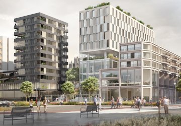 Vue du futur bâtiment @Quadral