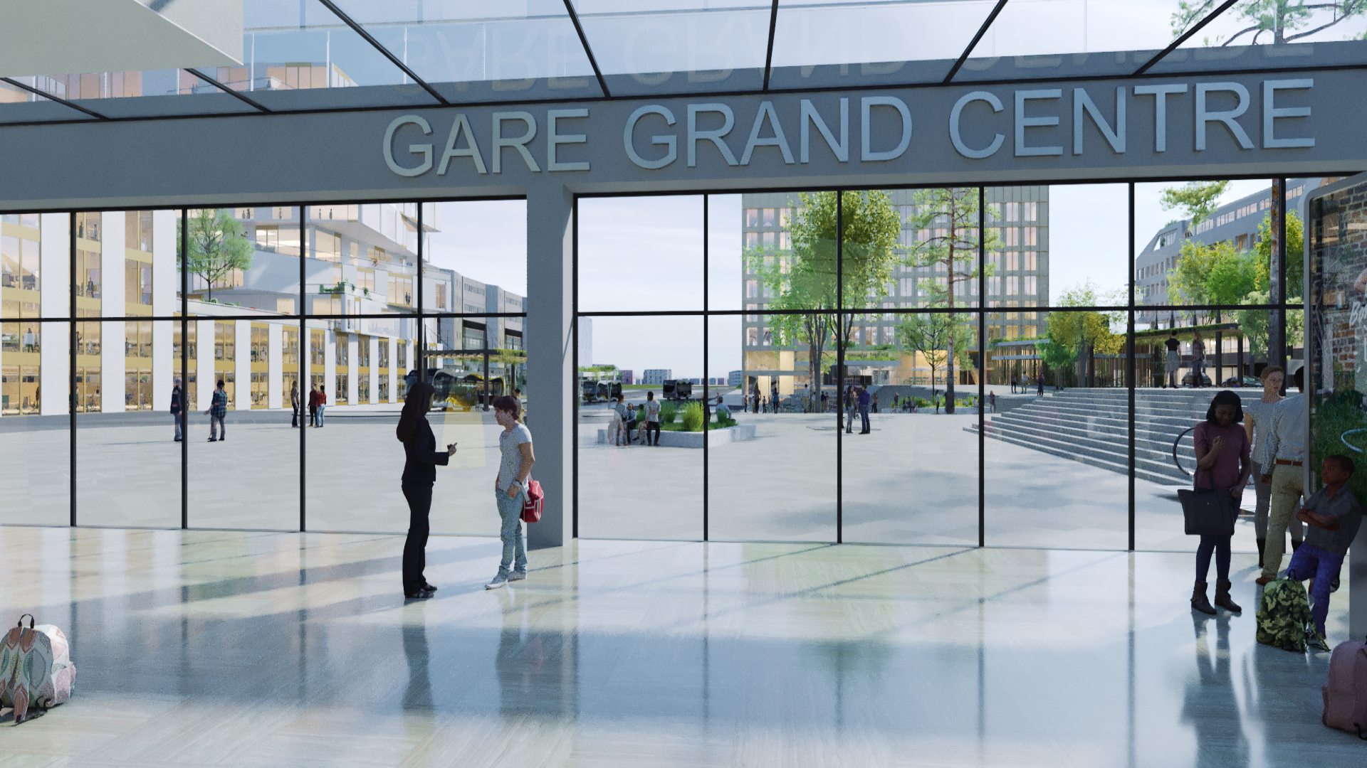 Grand Centre Cœur d'agglo Agglomération de CergyPontoise Le pôle